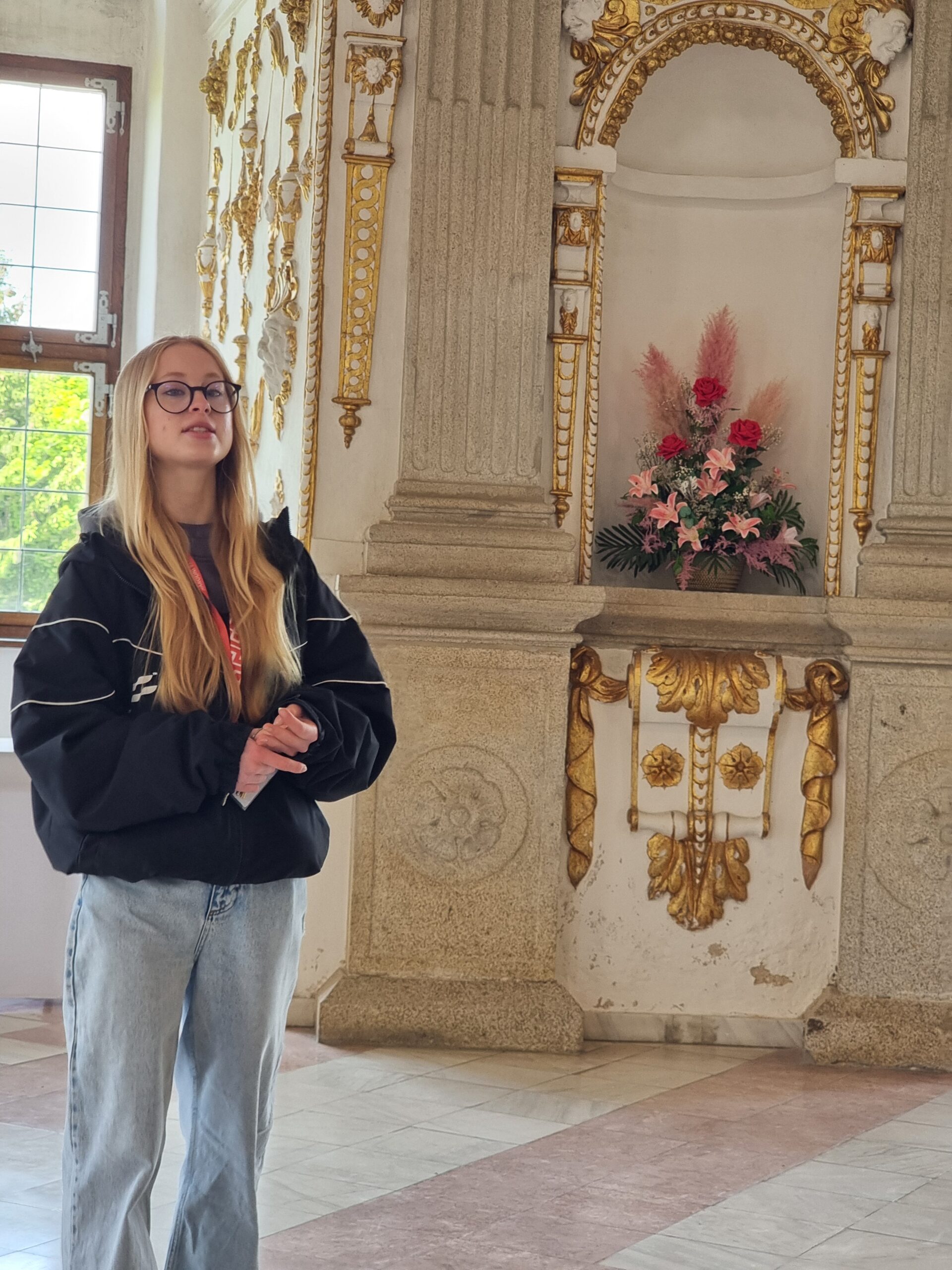 žáci praxe cestovní ruch hrady zámky průvodci