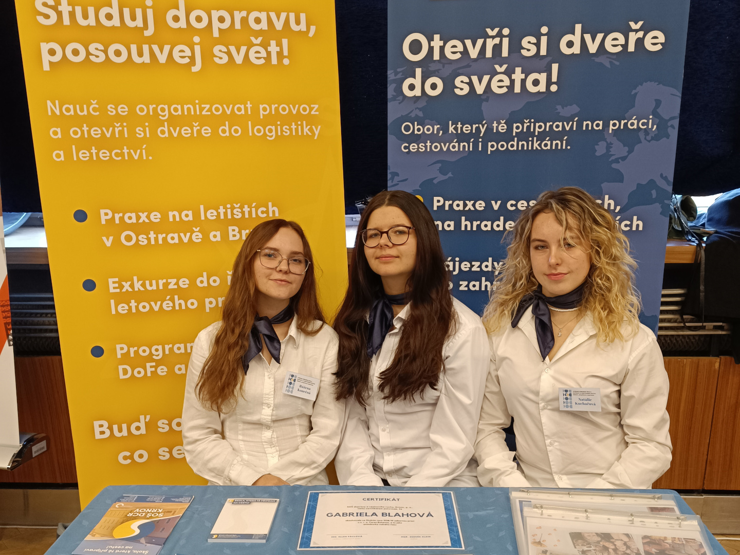 žákyně nabídka studia burz veletrh škol