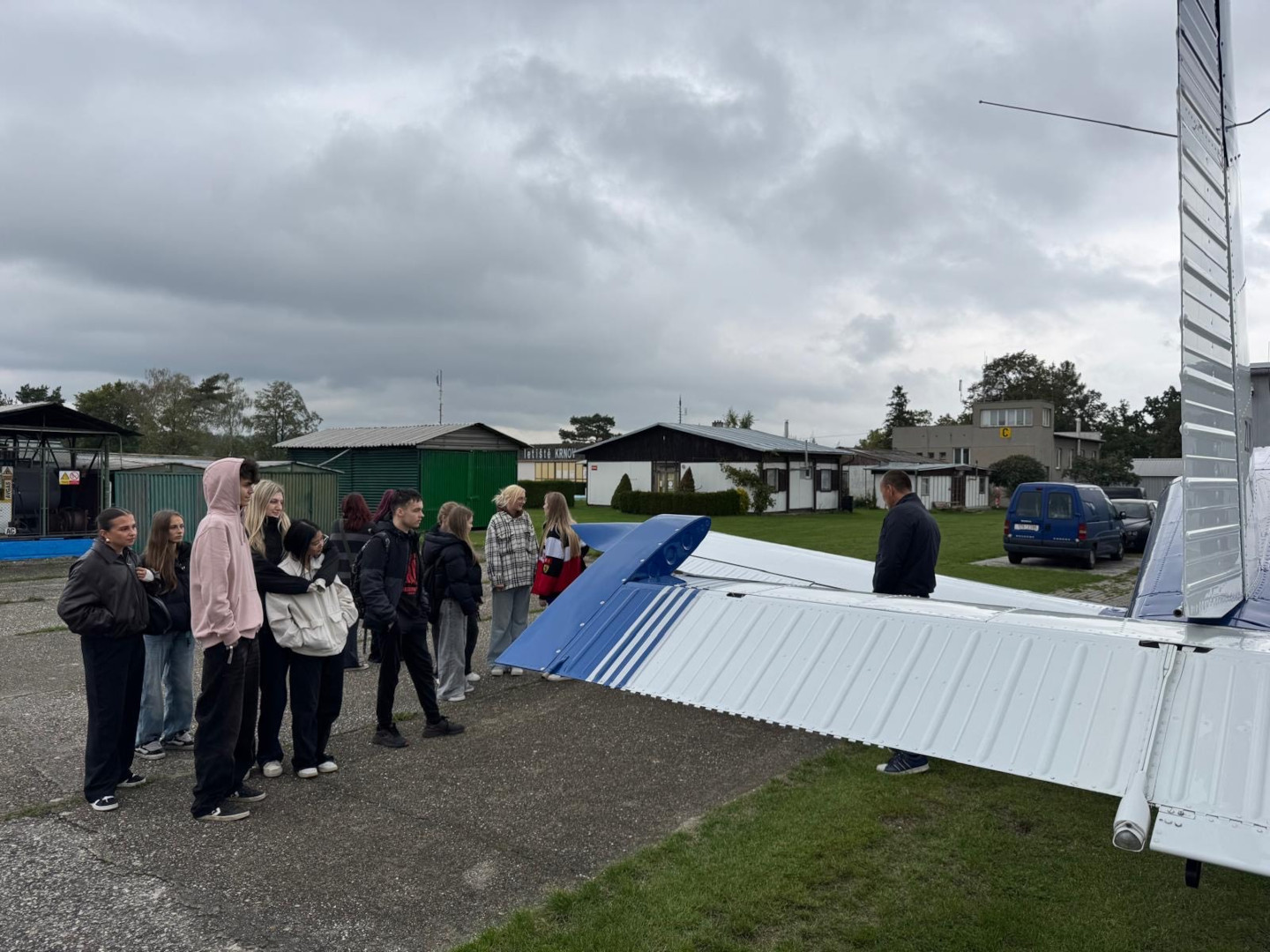 malé letiště žáci letadla