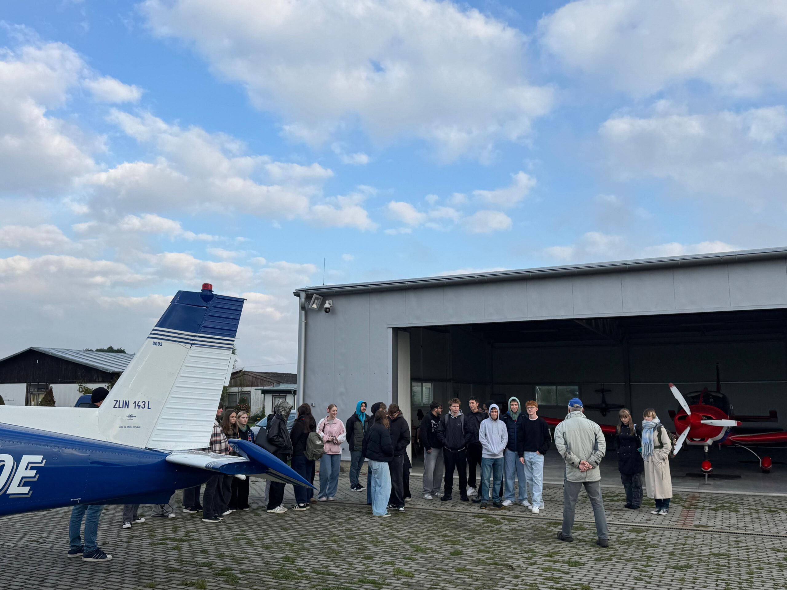 malé letiště žáci letadla