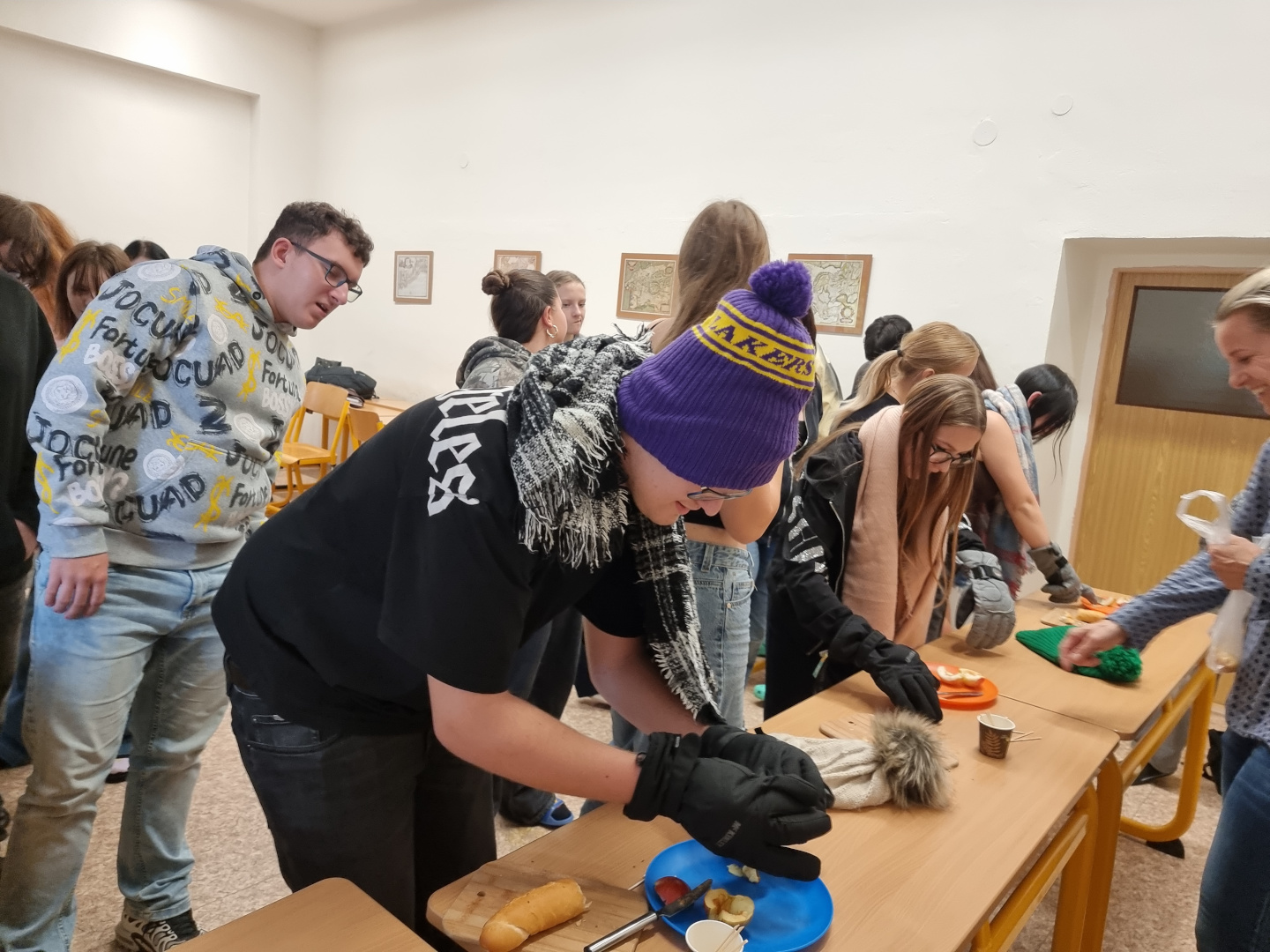 třídnická hodina třídní učitel žáci psycholožka tvoříme tým zábava poznání učení se