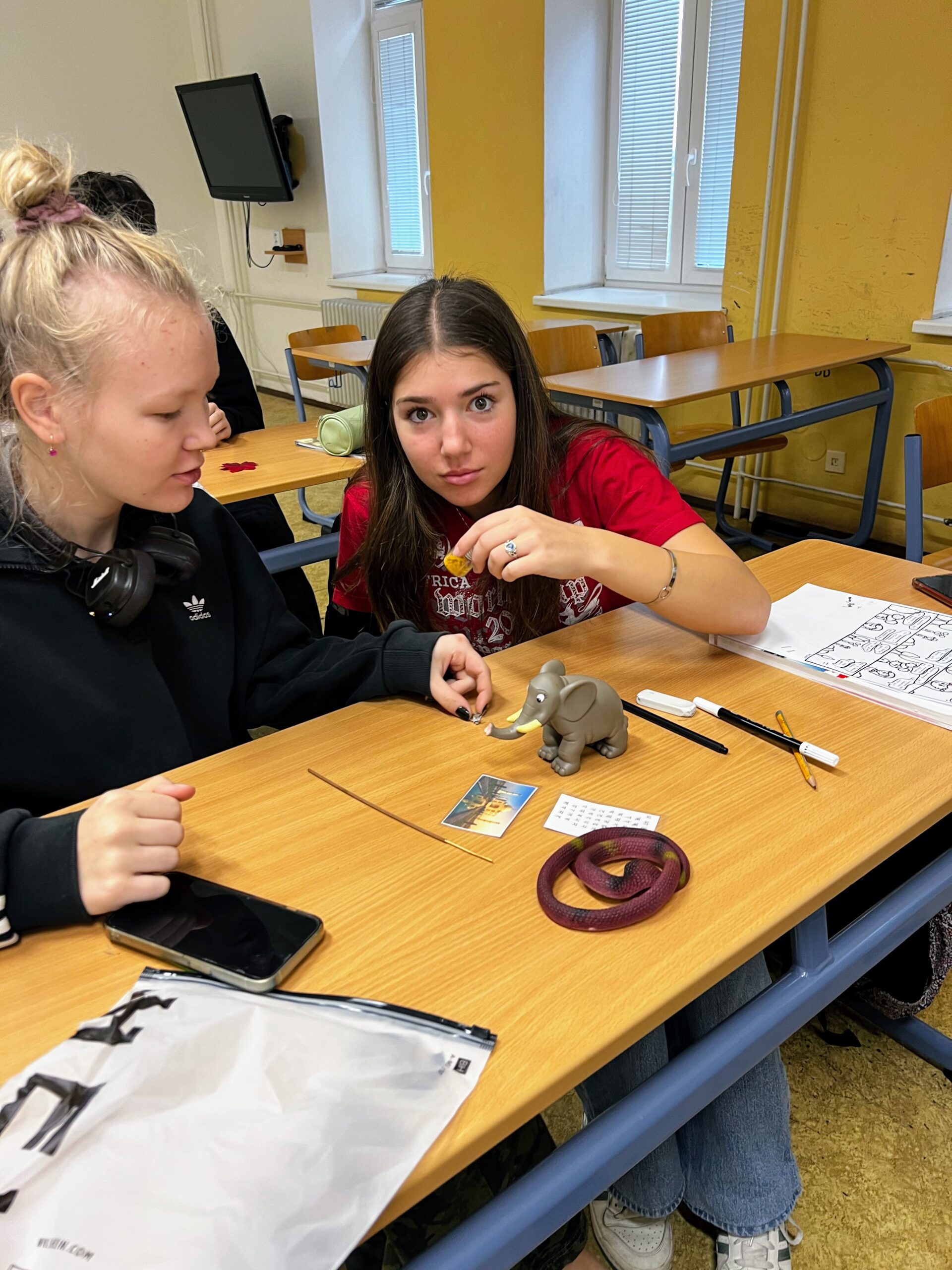 žáci třída netradiční výuka starověké literatury
