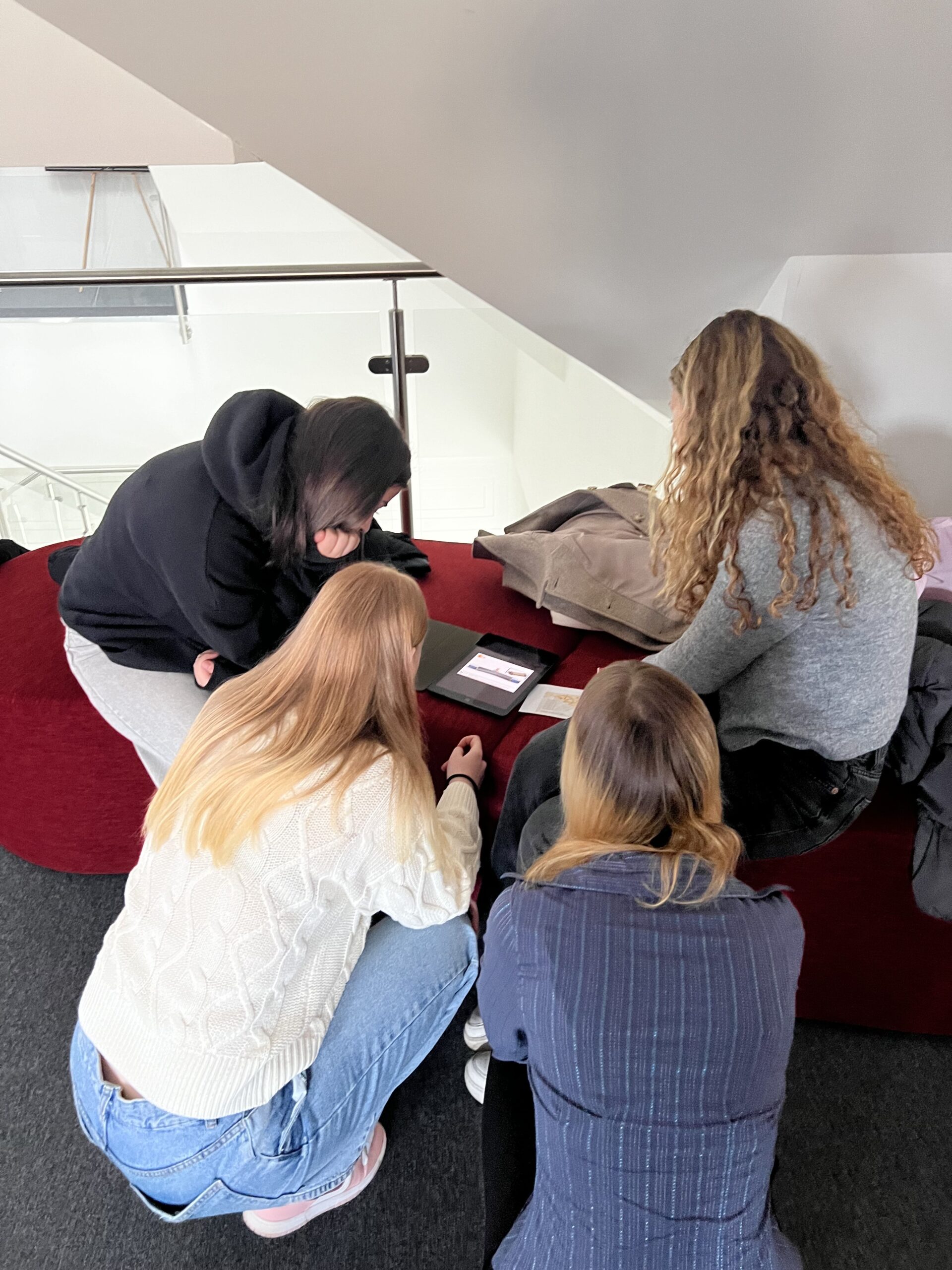 žáci na univerzitě úniková hra Goethes Schatz