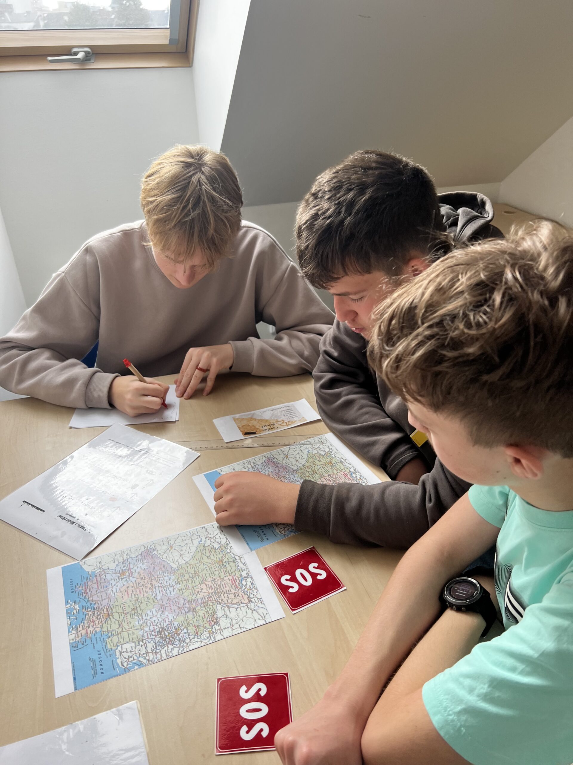 žáci na univerzitě úniková hra Goethes Schatz