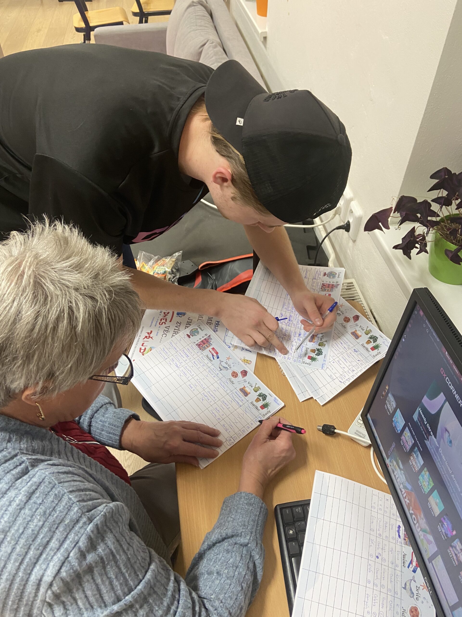 listopad na dm relaxace nejen učení žáci podzim a skoro vánoční čas