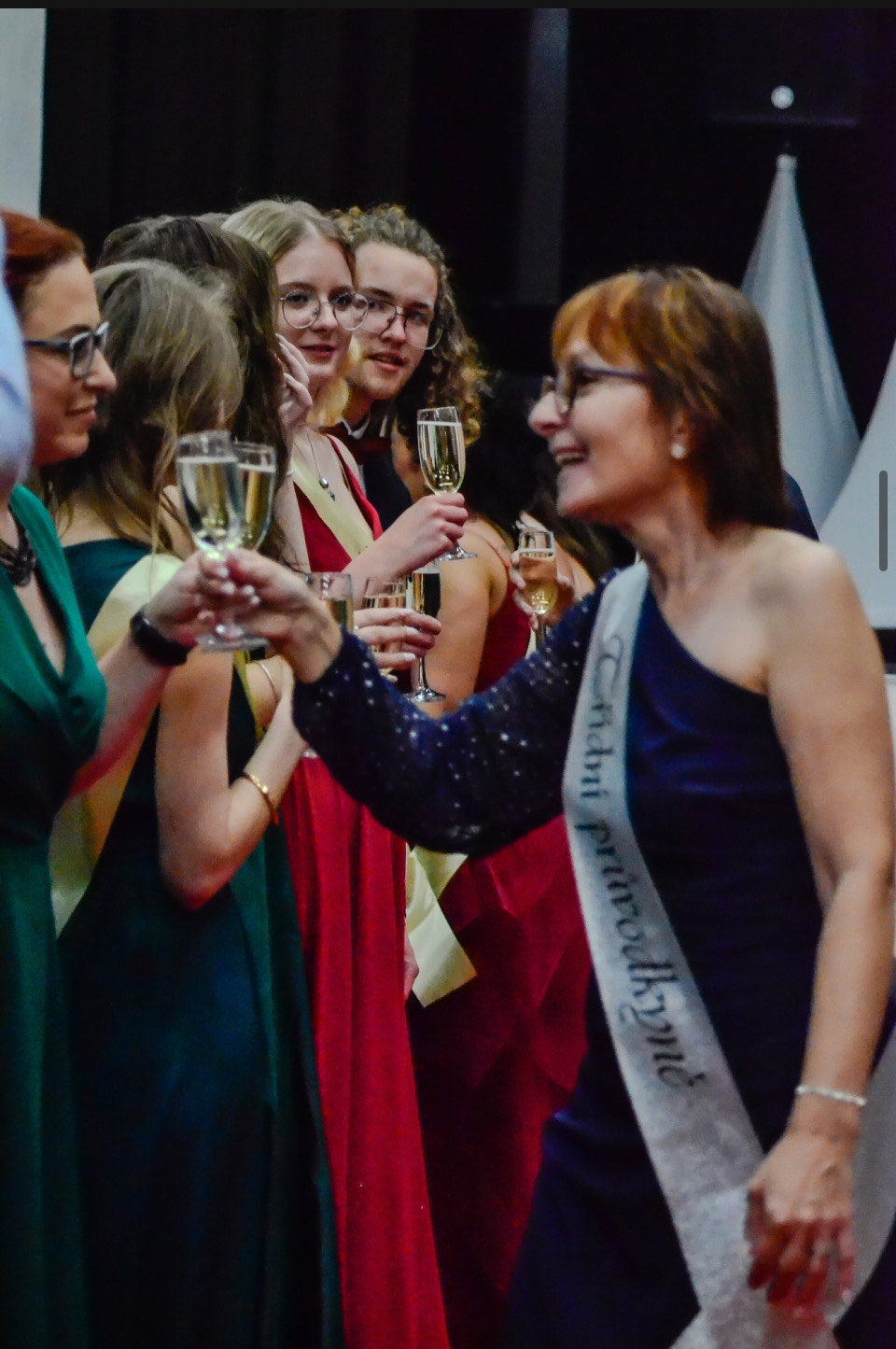 ples maturantů v Úvalně