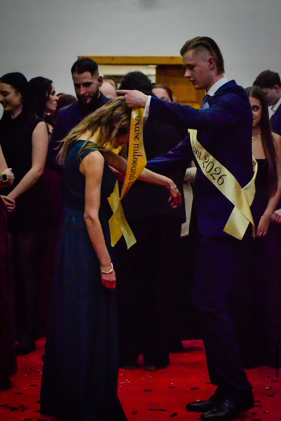 ples maturantů v Úvalně