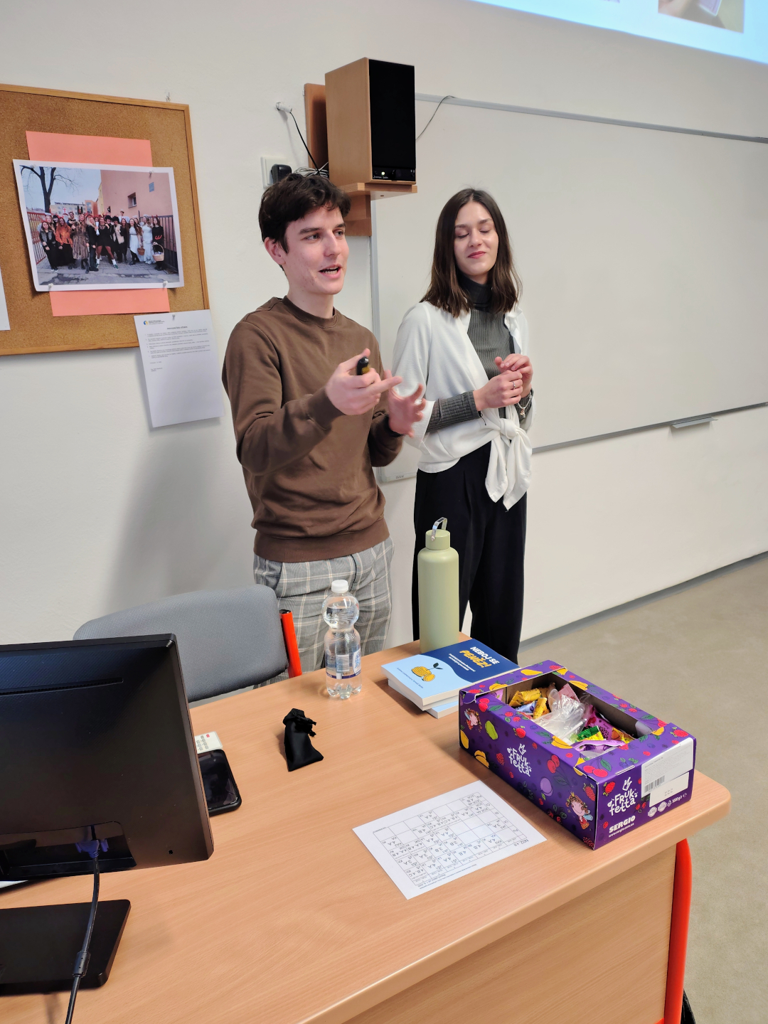 neboj se peněz, přednáška a workshop s absolventkou Andreou