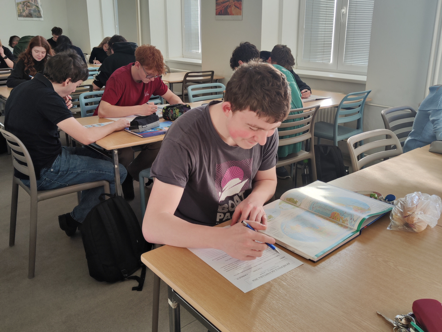 zeměpisná olympiáda práce s atlasem