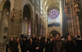 inovativní výuka Praha dějiny kultury v praxi před maturitou