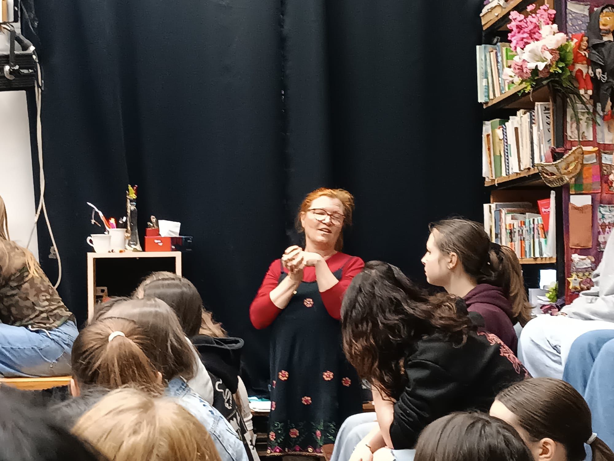 divadlo soubor Červiven na SPGŠ Krnov