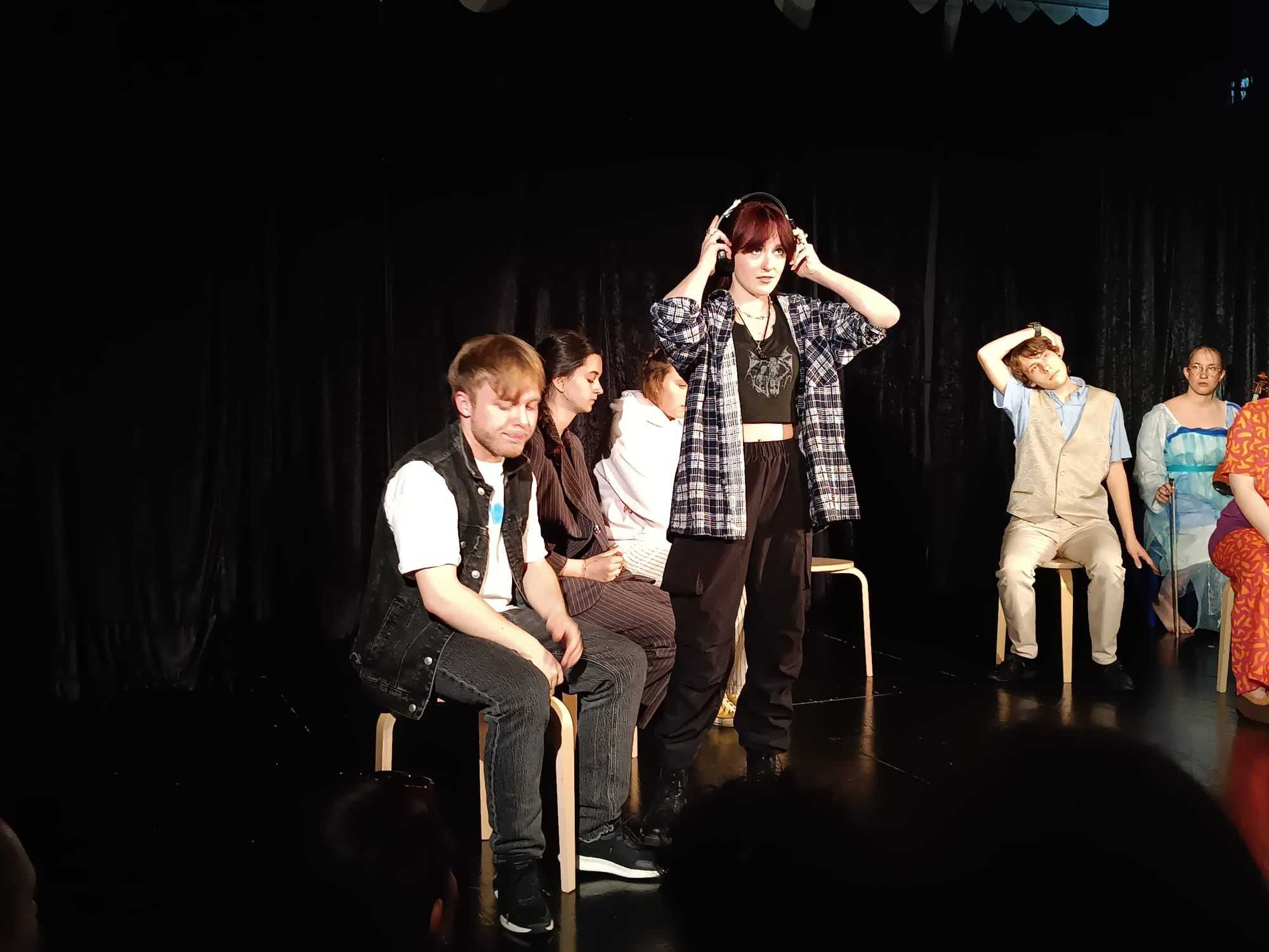 divadlo soubor Červiven na SPGŠ Krnov