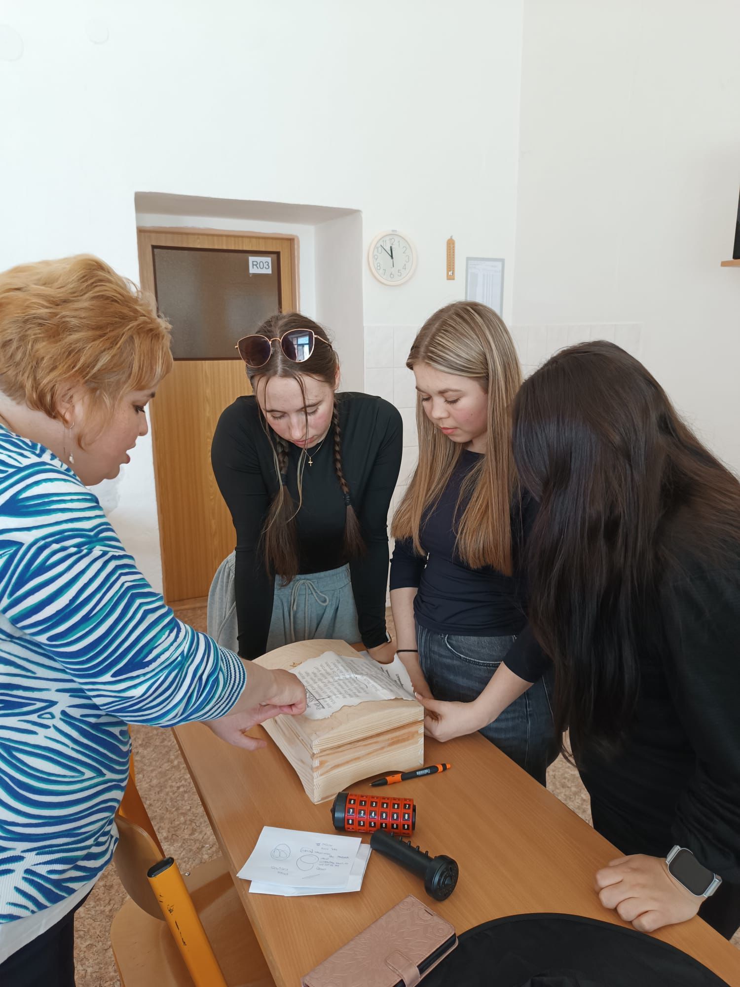 úniková hra pro žáky v němčině