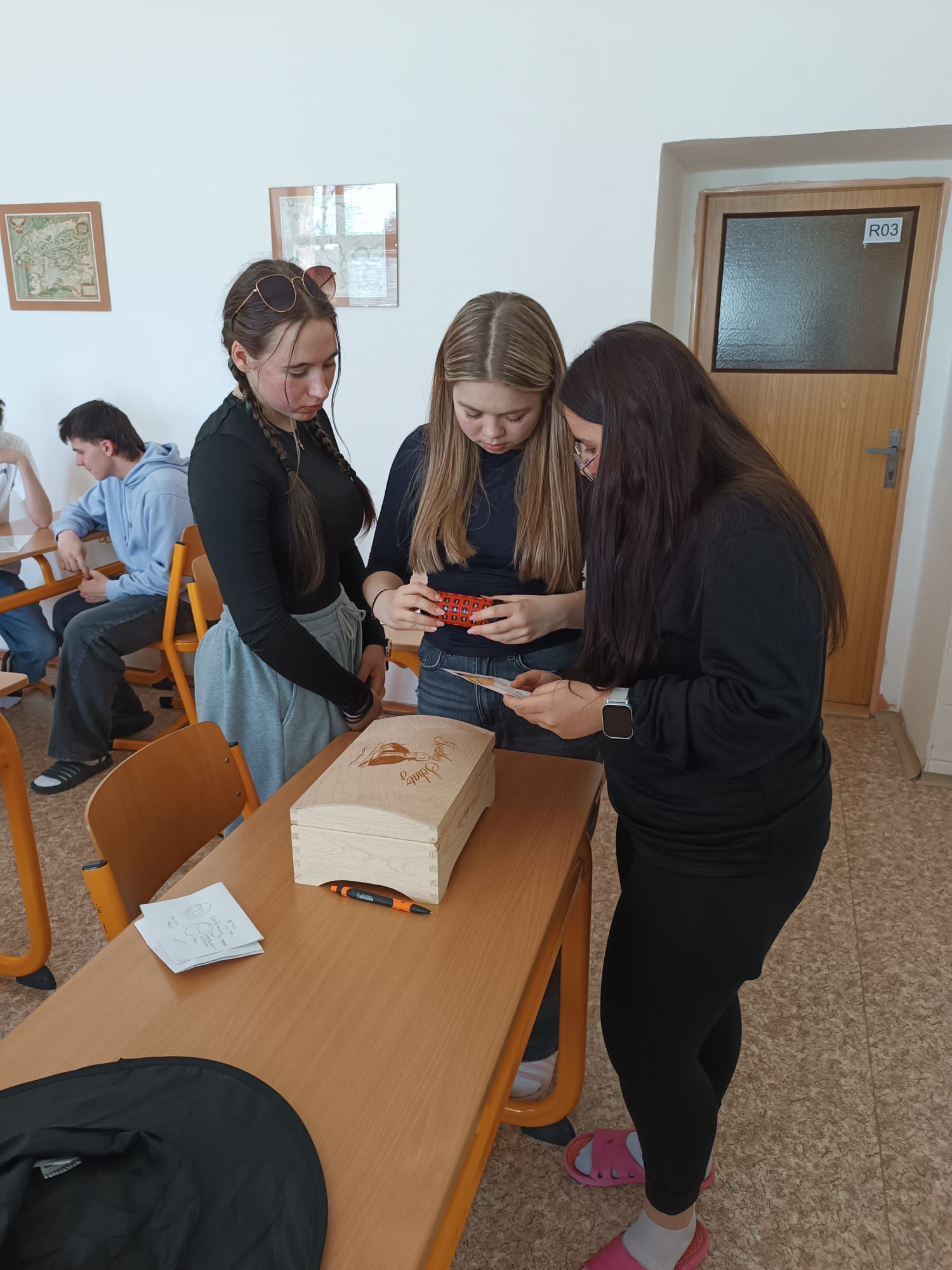 úniková hra pro žáky v němčině